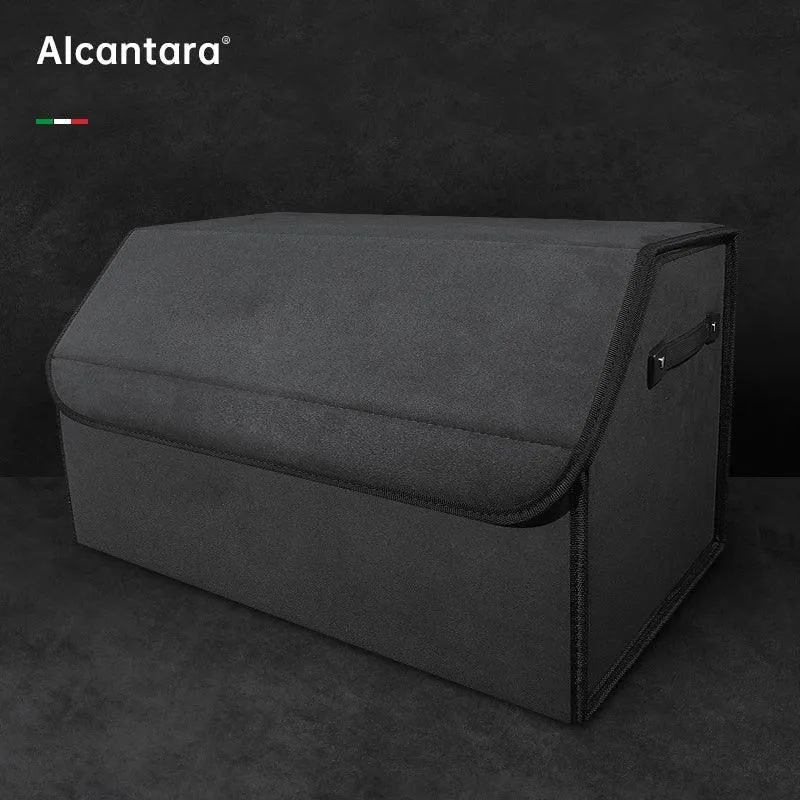 Model 3/Y/X/S Alcantara csomagtartó összecsukható tárolódoboz Tesla
