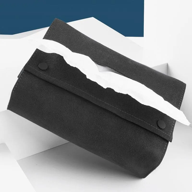 Model 3/Y/X/S Alcantara Tissue Box Tesla