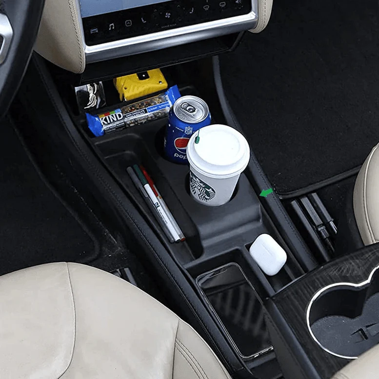 Model S Középkonzol szervező pohártartó tartály Tesla(2012-2015)