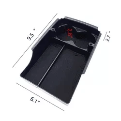 Model X/S Középkonzol Szervező pohártartó Tesla (2016-2020)