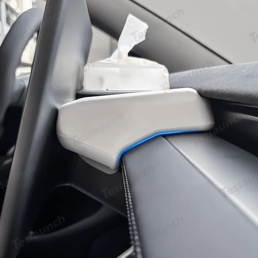 Szilikon műszerfal tárolódoboz Tesla Model Y Juniper 2025+-hoz