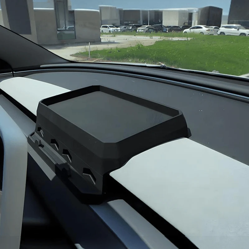 Tesla Model 3 szilikon műszerfal-rendező rejtett tárolórekesszel