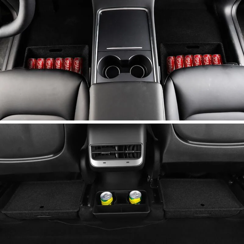 Tesla Model Y első ülés alatti tárolódoboz (2020-2023)