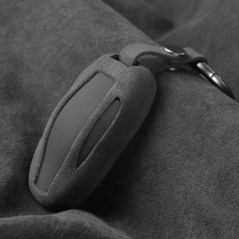 Model 3/Y/X/S Alcantara kulcstartó fedél Tesla
