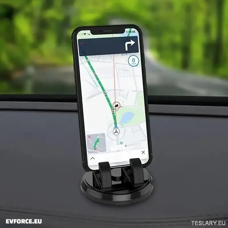 360 ° forgó szívócsésze autó telefon tartó Tesla, BYD, MG és egyéb EV -k számára