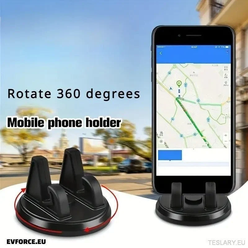 360 ° forgó szívócsésze autó telefon tartó Tesla, BYD, MG és egyéb EV -k számára