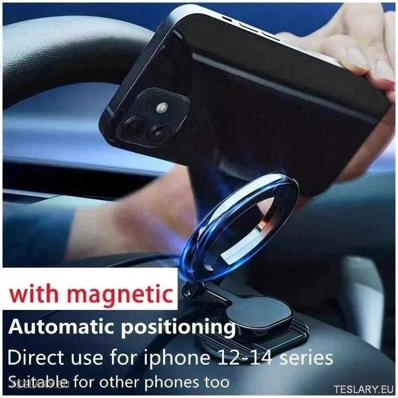 Mágneses telefontulajdonos Tesla modellekhez Y & 3