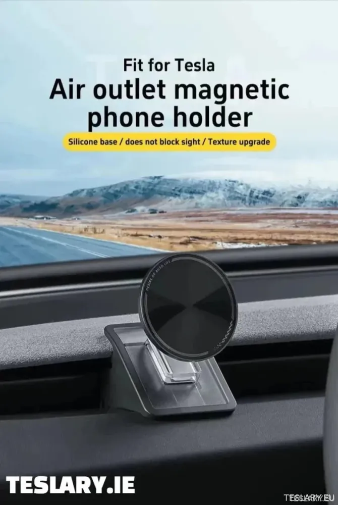 Mágneses telefontulajdonos Tesla Models 3+ Highland számára