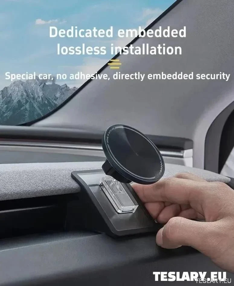 Mágneses telefontulajdonos Tesla Models 3+ Highland számára