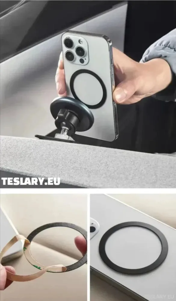 Mágneses telefontulajdonos Tesla Models 3+ Highland számára