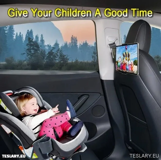 Tesla 3/y/s/x fejtámla tabletta/telefontartó