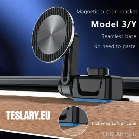 Tesla 3/y modell mágneses telefontartó 360 fok.