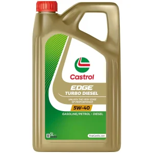 Castrol Edge Turbo Diesel 5W40 motorolaj 5 liter