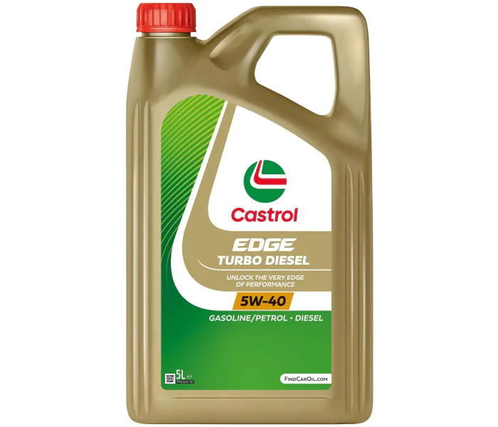 Castrol Edge Turbo Diesel 5W40 motorolaj 5 liter
