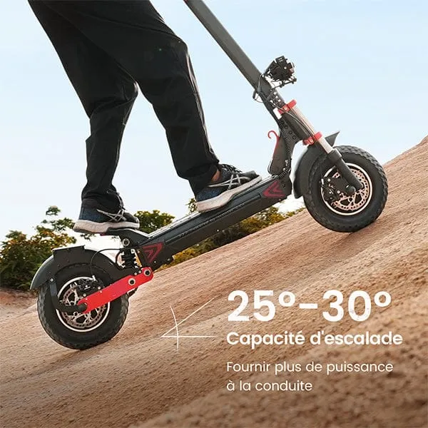 iX8 Elektromos Roller Dupla Motorral 2400W Összecsukható Terepjáró, CE Tanúsított, kettős motor iScooter