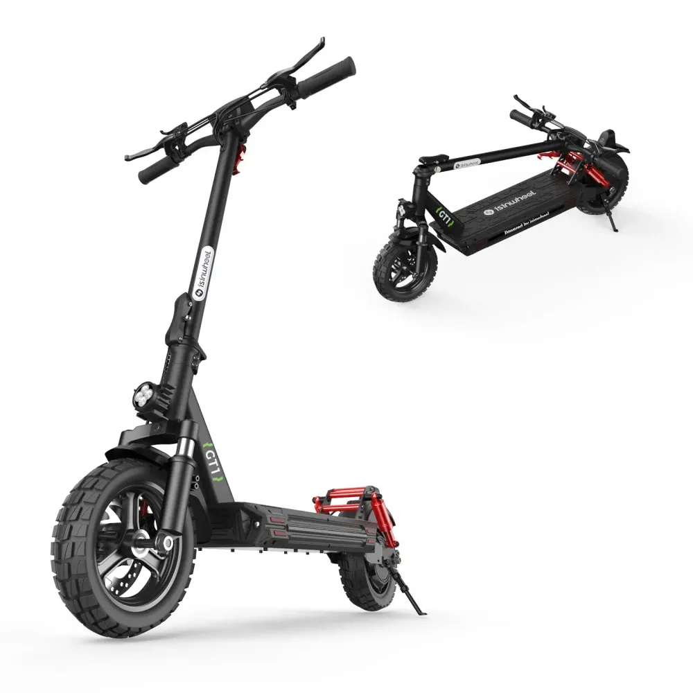 Isinwheel GT1 Elektromos Roller | 800 W Teljesítmény | 48 V 10 Ah Akkumulátor