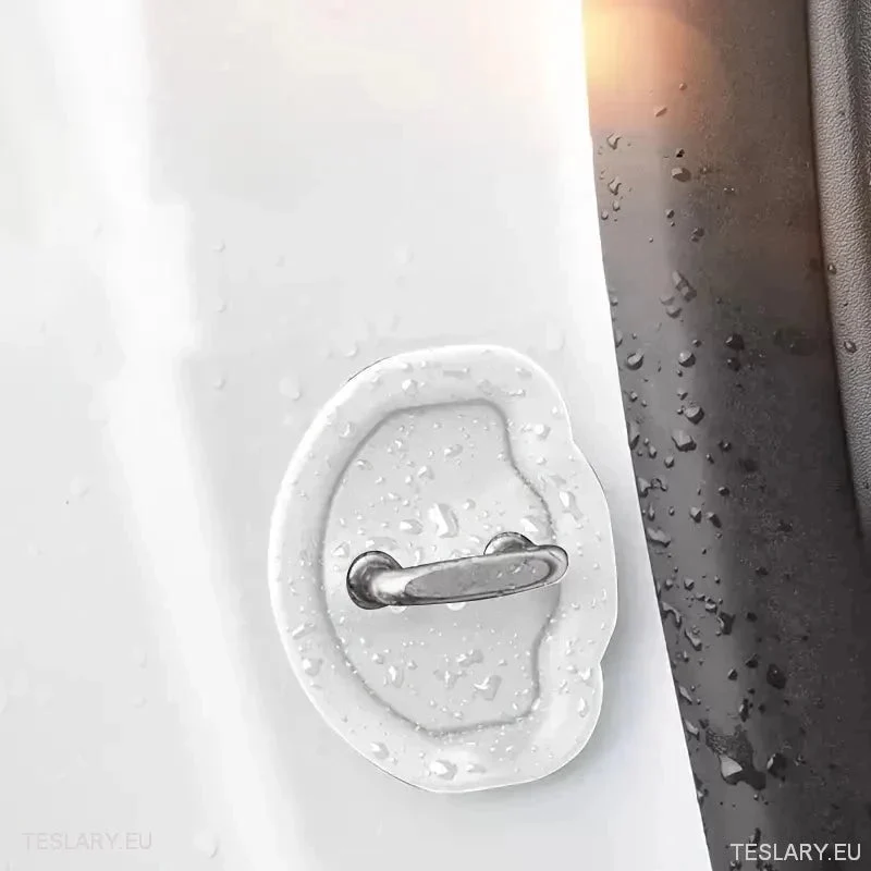 Tesla 3/Y szilícium ajtóvédők (fehér)