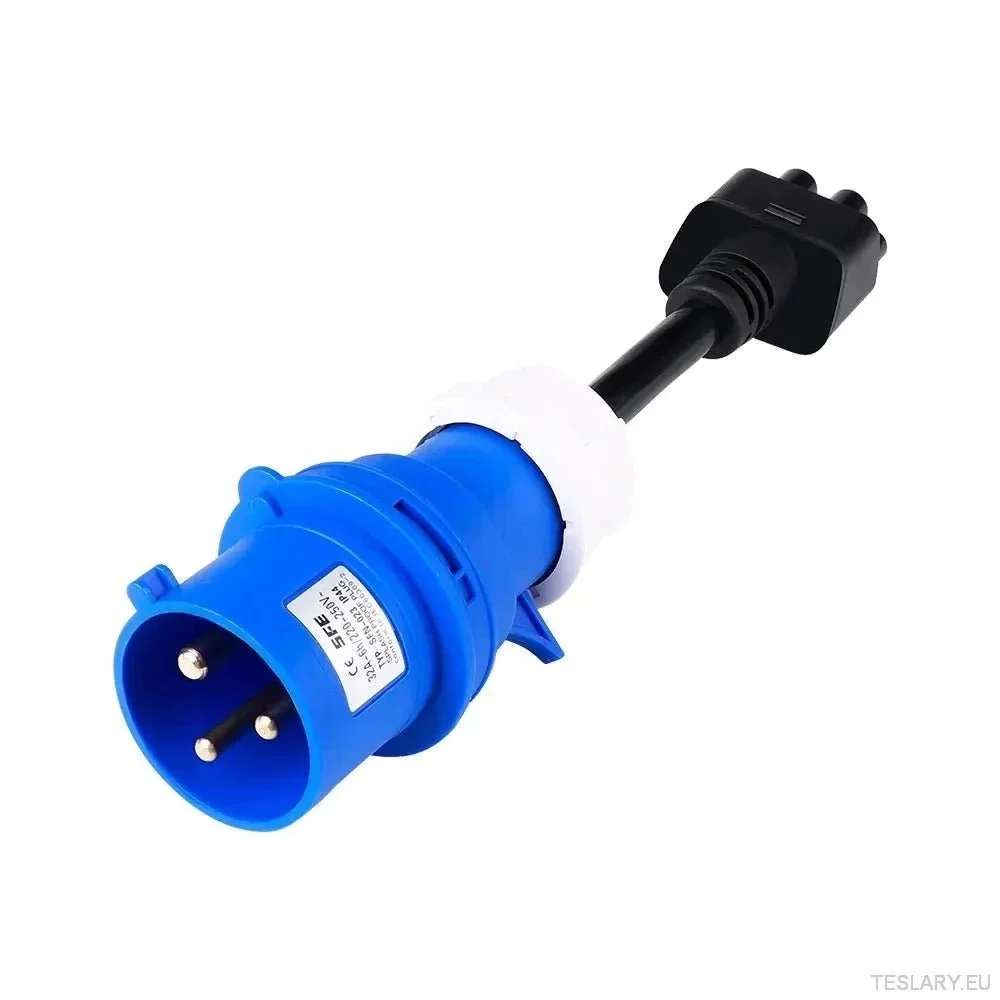 Ipengen Tesla 3. Model CEE adapter - 32A 240V EV Charger Bővítés