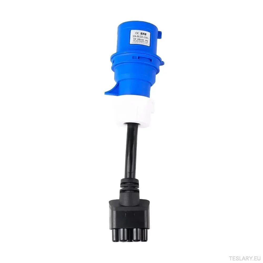 Ipengen Tesla 3. Model CEE adapter - 32A 240V EV Charger Bővítés