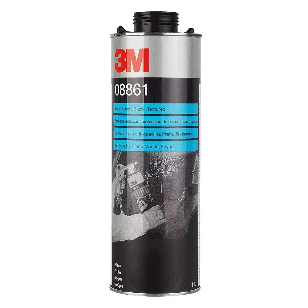 3M Body Schutz texturált, fekete, 1000 ml