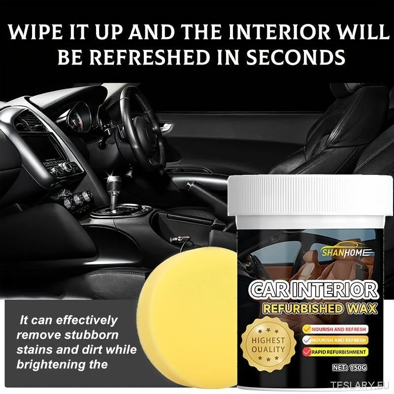 150 ml Ultimate CAR belső restaurátor viasz, műszerfal és bőr ülés kondicionáló, gumiabroncs -ragyogó fokozó, kanapéhoz, c...