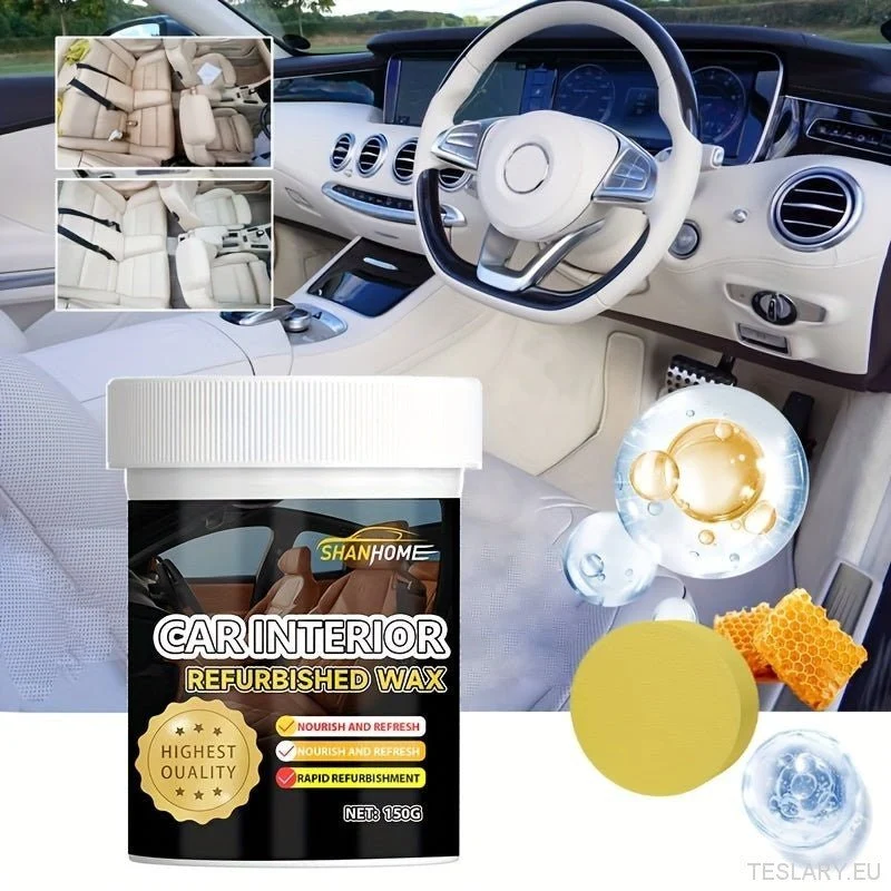 150 ml Ultimate CAR belső restaurátor viasz, műszerfal és bőr ülés kondicionáló, gumiabroncs -ragyogó fokozó, kanapéhoz, c...