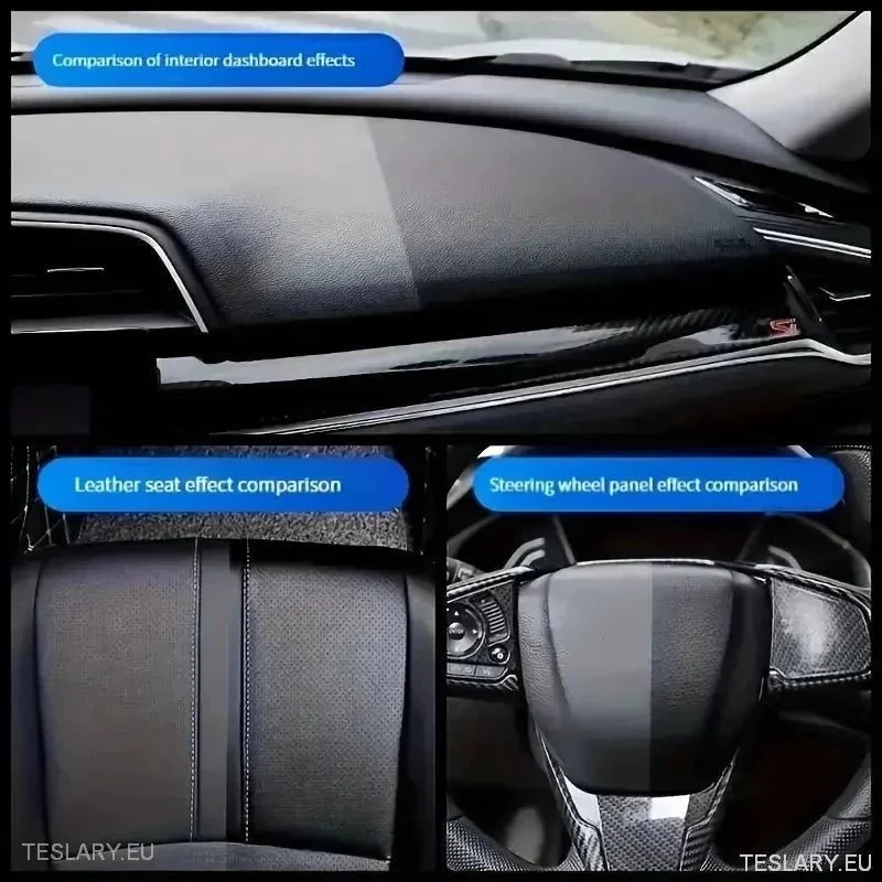 Bőrisztító krém Tesla PU bőr ülésekhez és belső terekhez