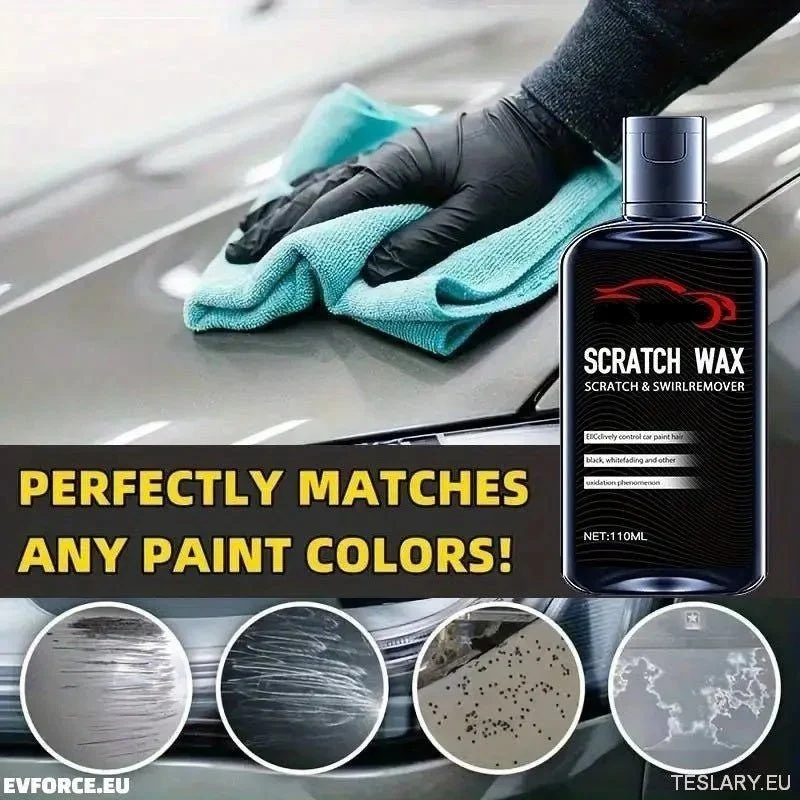 Scratch Wax javító paszta Tesla, BYD, MG, KIA és más EV modellek számára