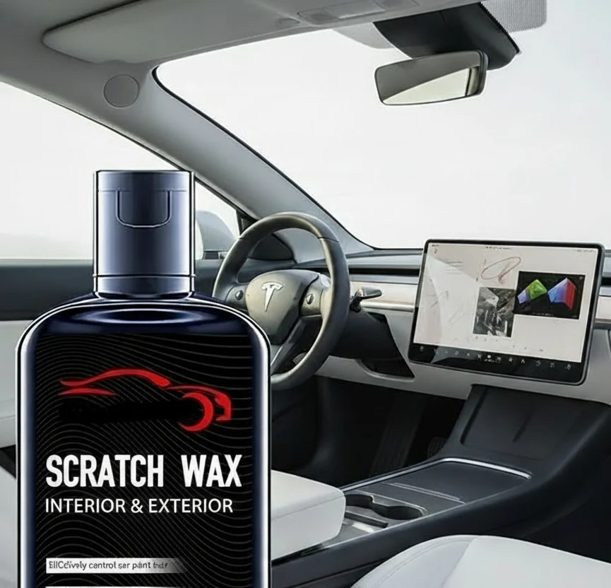 Scratch Wax javító paszta Tesla, BYD, MG, KIA és más EV modellek számára