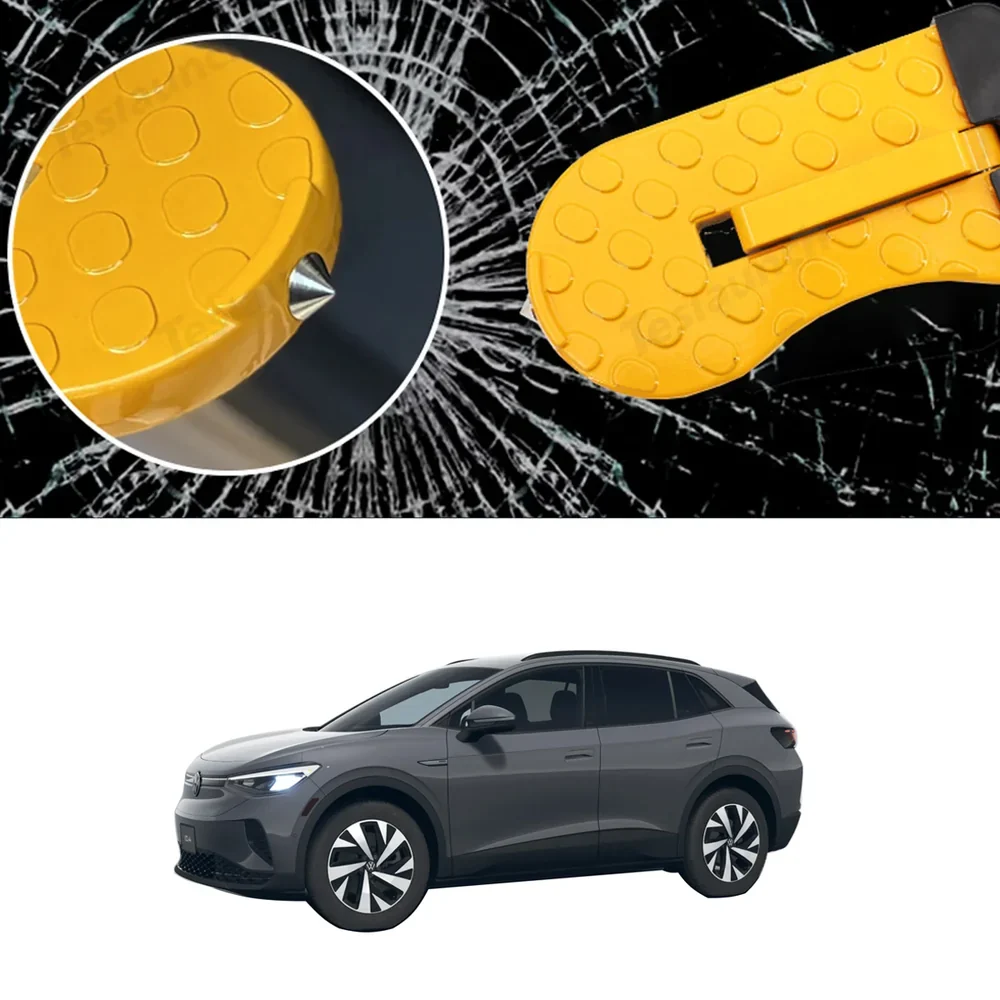 Összecsukható autós küszöb biztonsági kalapáccsal VW ID.4 2021-2025-höz