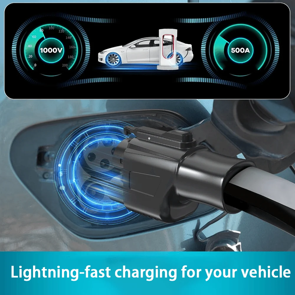 CCS1 - Tesla töltőadapter elektromos járművekhez