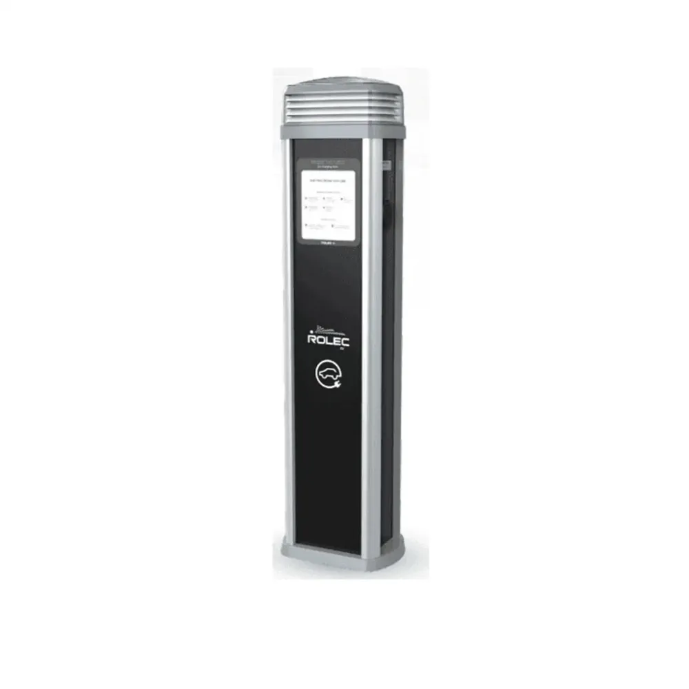 Rolec Quantum 2x22kW elektromos autó töltőoszlop OCPP, MID