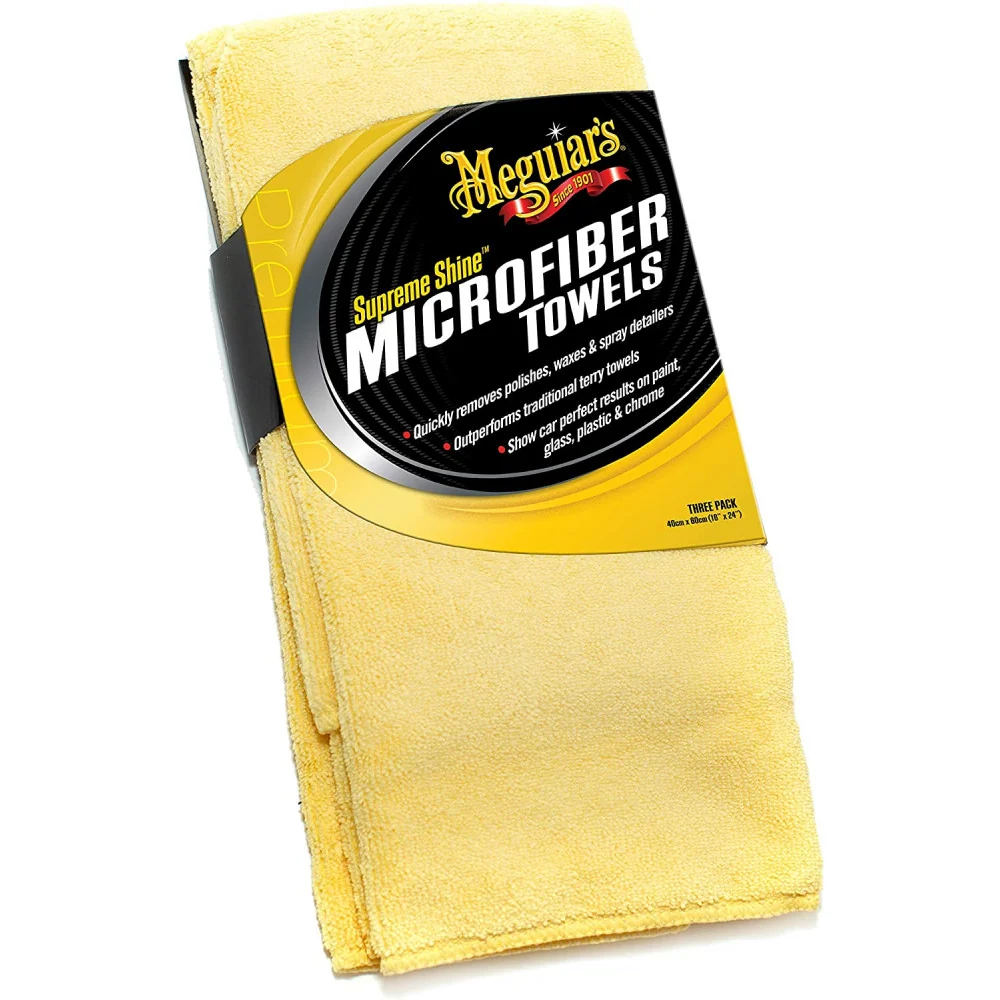 Supreme Shine mikroszálas törölköző Meguiar's, 3 db