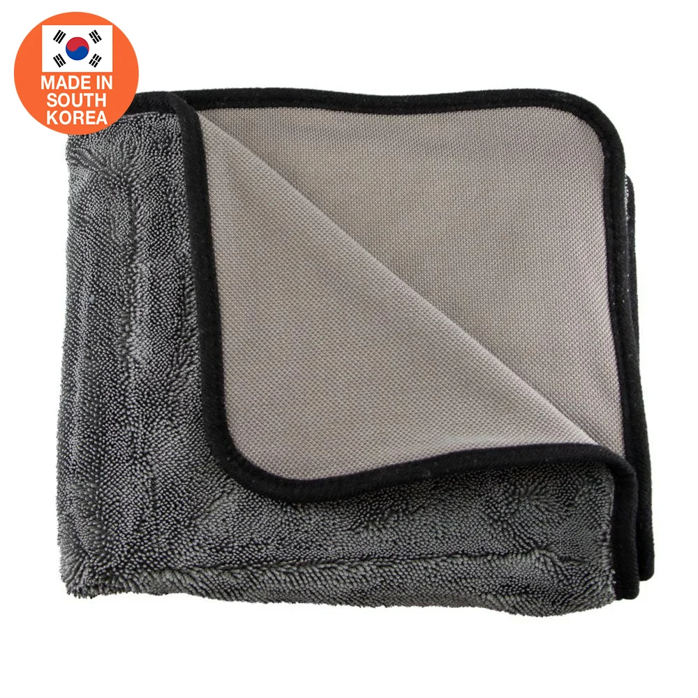 Szárítótörölköző SpeckLESS Twist Bros, 520 GSM, szürke, 90 x 70 cm