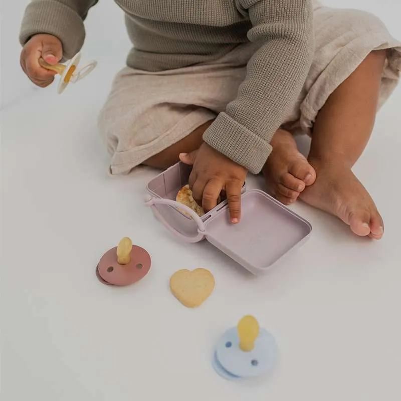 BIBS Accessories Pacifier Box - Sutteboks m. Plads til 3 Sutter - Vanilla