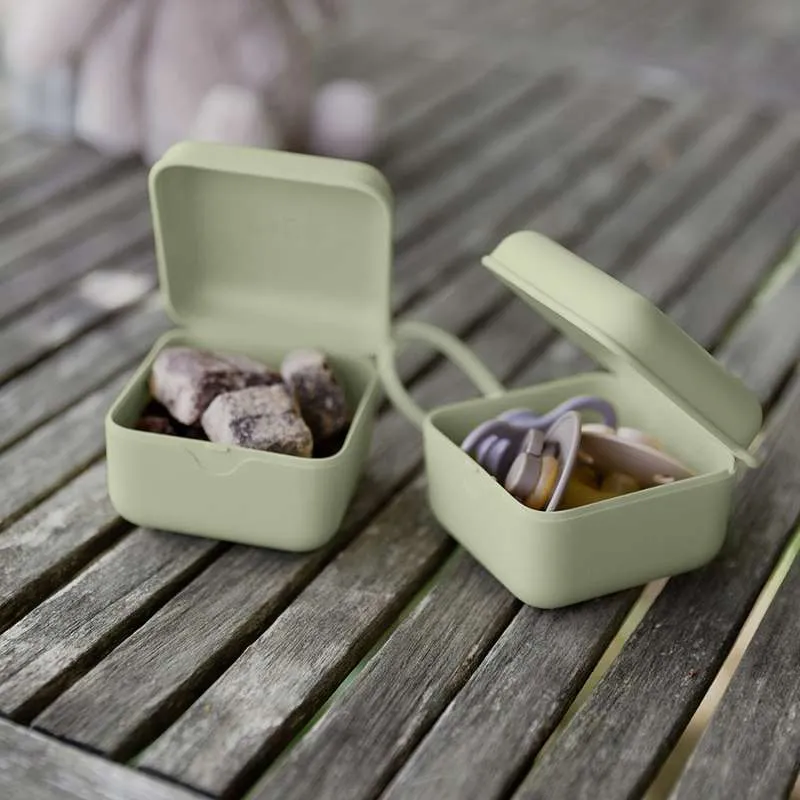 BIBS Accessories Pacifier Box - Sutteboks m. Plads til 3 Sutter - Blush