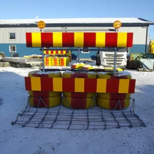 Táblaállvány 80/100 forgalmi pufferhez, komplett