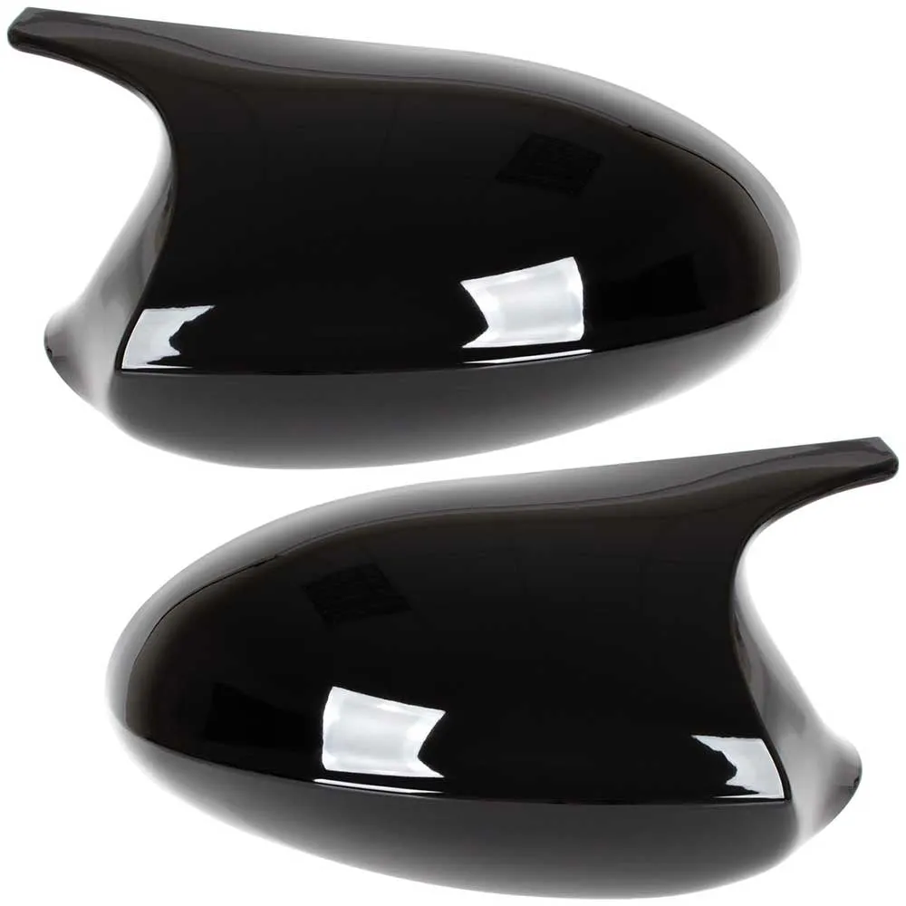 BMW 1 E81 E82 E87 E88 tükörburkolat szett (fényes fekete) 2004-2008