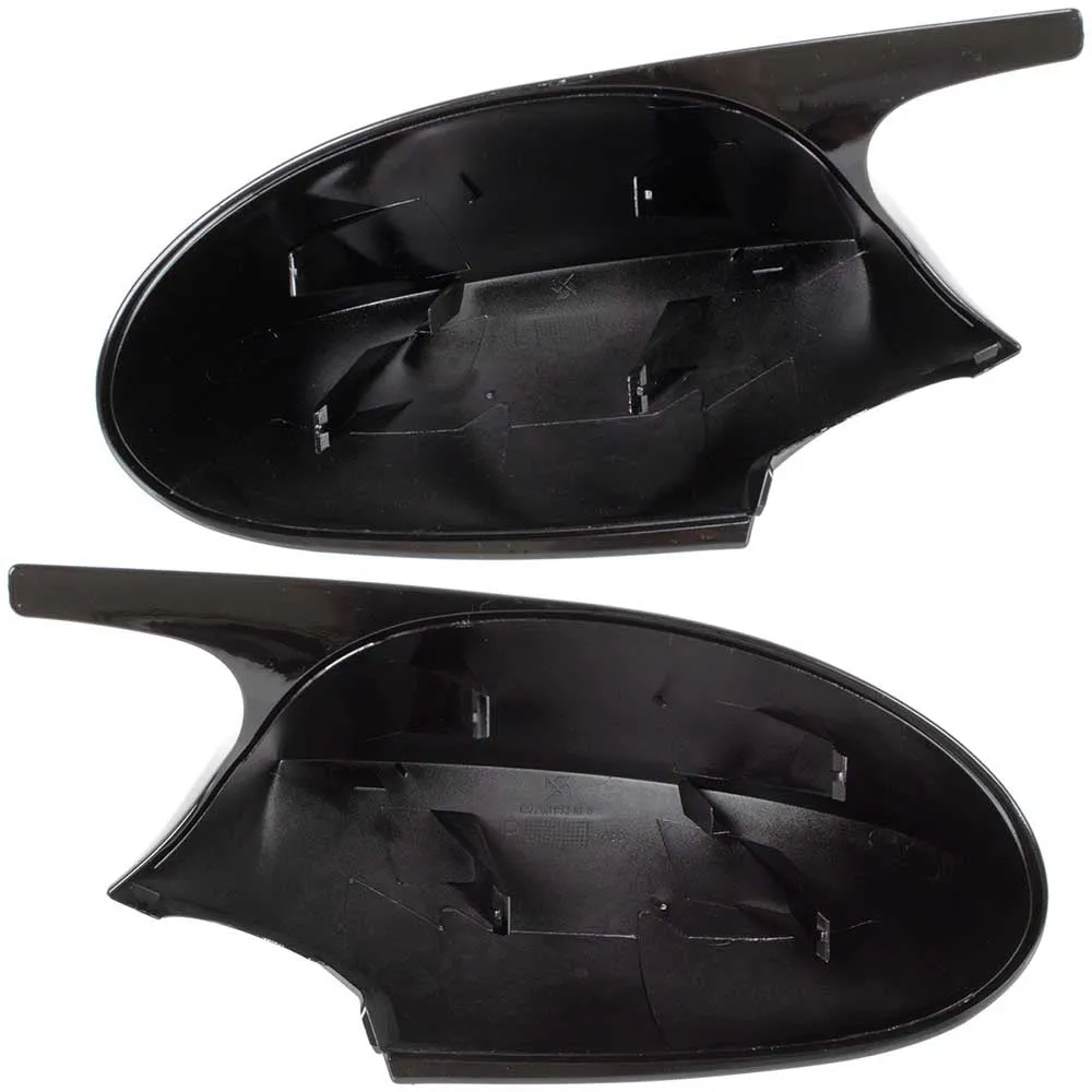 BMW 3 E90 E91 E92 E93 tükörburkolat szett (fényes fekete) 2005-2009
