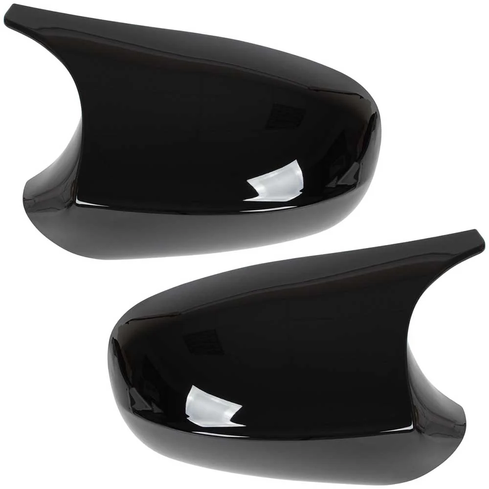 BMW 3 E90/E91/E92/E93 M-Style tükörburkolat (black glossy) 2008-2013