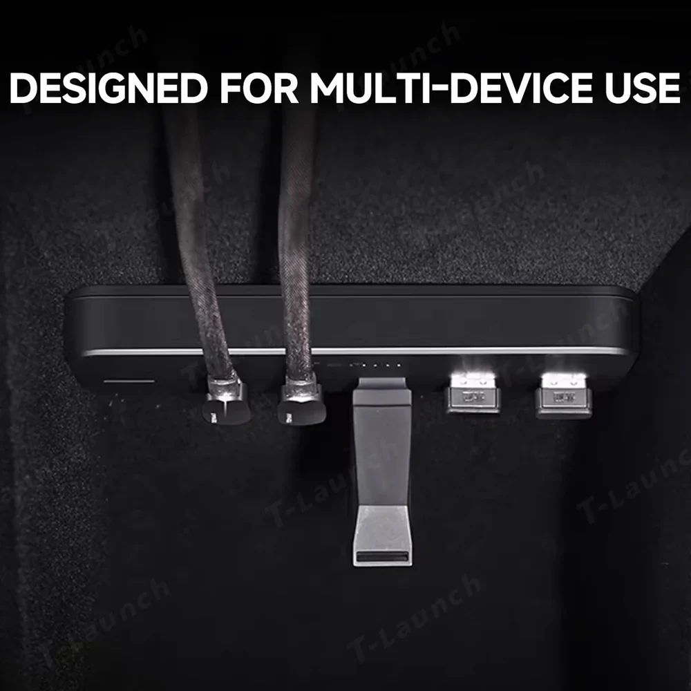 Tesla Model 3/Y dokkolóállomás-6 az 1-ben USB hub bővítő adapter