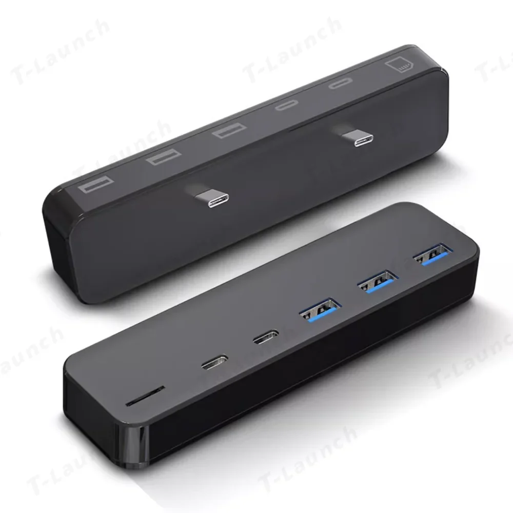 Tesla Model 3/Y dokkolóállomás-6 az 1-ben USB hub bővítő adapter