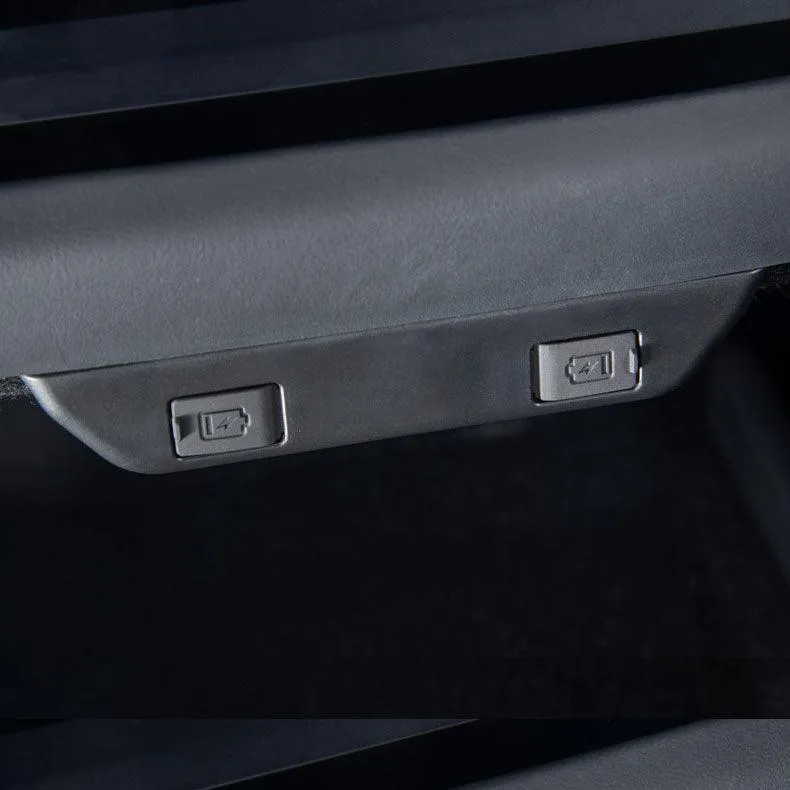 2024+ Model 3 Highland Hátsó ülés USB-port védőburkolat fokozott védelem érdekében