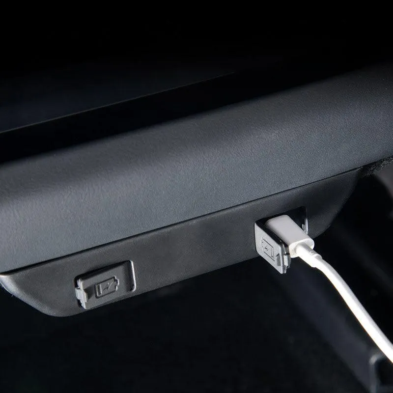 2024+ Model 3 Highland Hátsó ülés USB-port védőburkolat fokozott védelem érdekében
