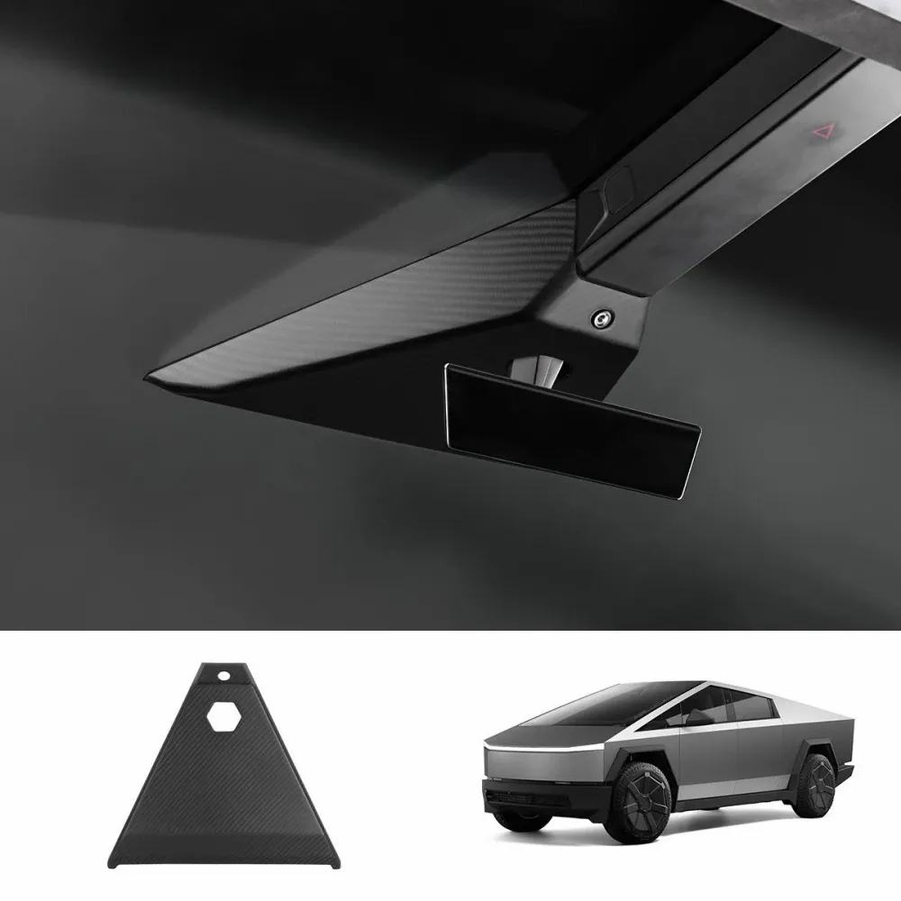 [Real Carbon Fiber] Tesla Cybertruck utastér kameraburkolat