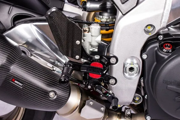 állítható lábtartó VCR38GT - Aprilia, RSV4 / Factory, KY (2021 - ); Aprilia, RSV4 / Factory, XP (2025 - ); Aprilia, RSV4 1...