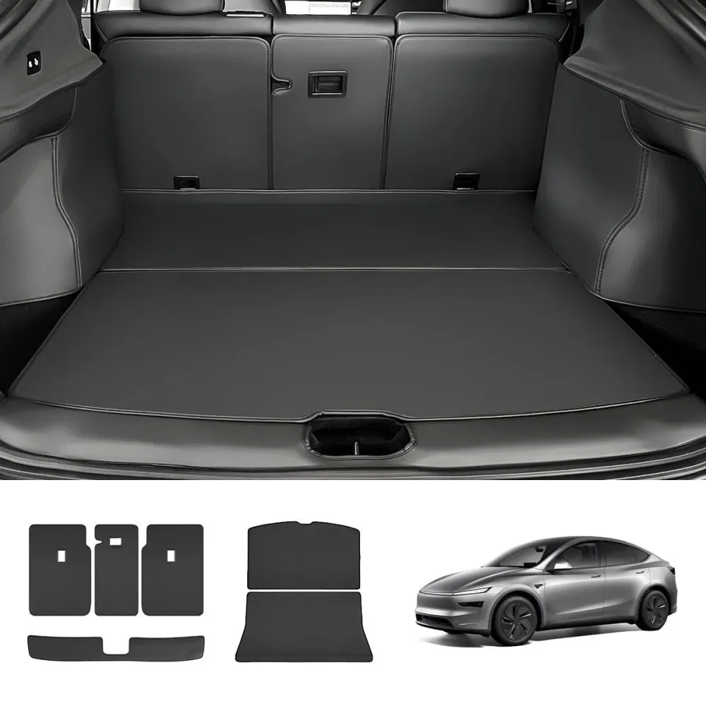 Napa bőr belső védőkészlet Tesla Model Y Juniper 2025+ modellhez