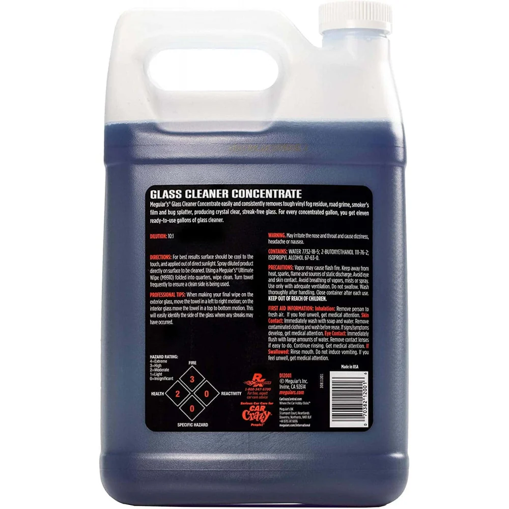 Üvegtisztító koncentrátum Meguiar's D120, 3,79L
