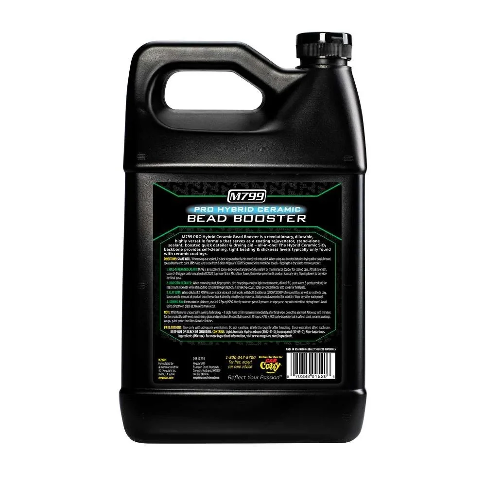 Auto folyékony tömítőanyag Meguiar Pro Hybrid Ceramic Bead Booster M799, 3,78L