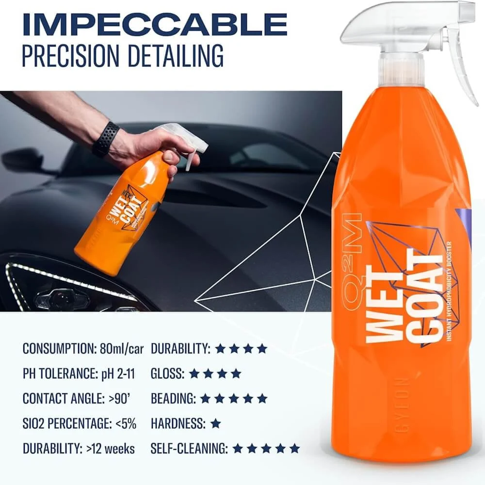 Auto Liquid Sealant Gyeon Q2M Wetcoat, 4L
